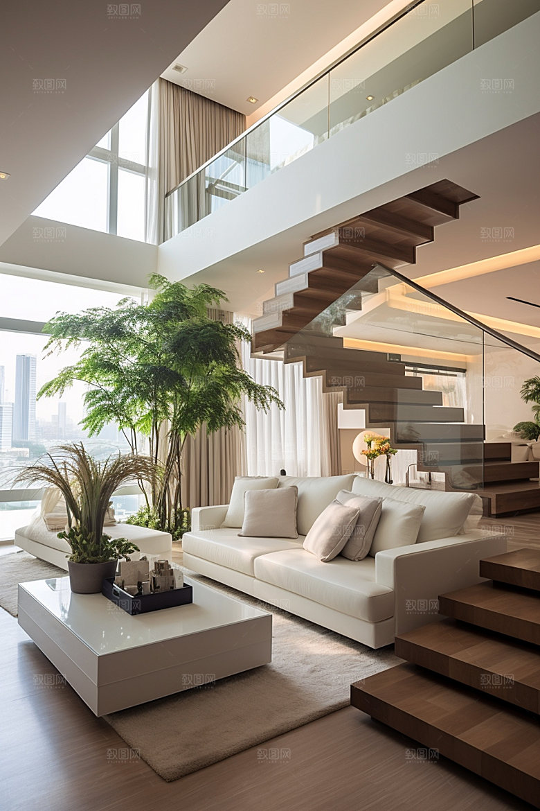 LOFT装潢小户型效果图
