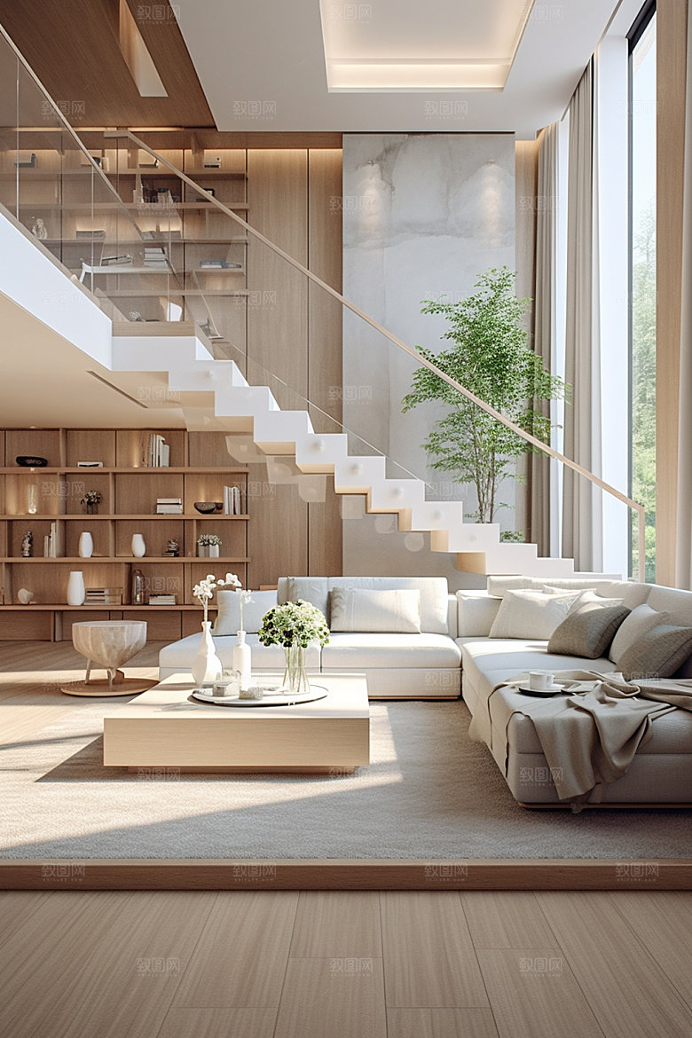 LOFT室内高清效果图