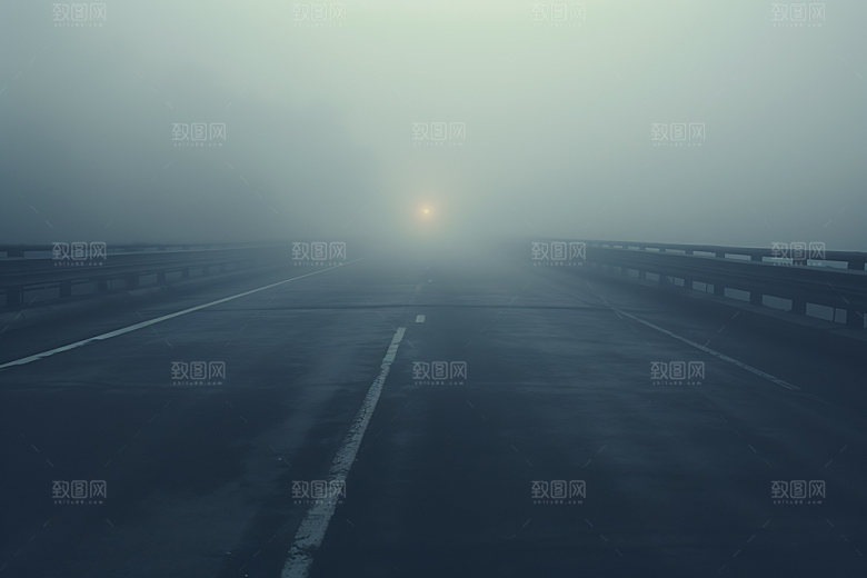 大雾自然气候雾都摄影图