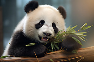 大熊猫可爱自然摄影图