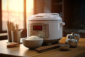 电饭锅炖煮烹饪工具效果图