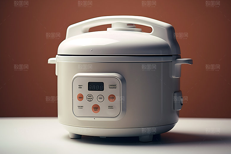 电饭锅高清模型效果图