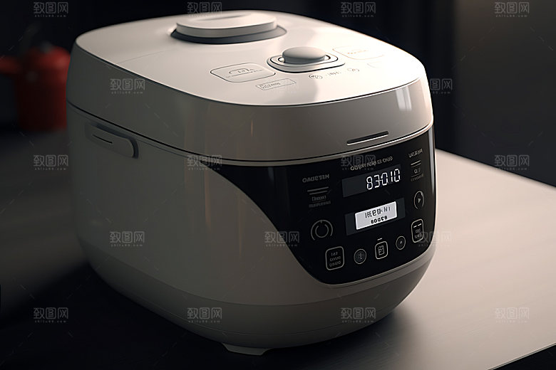 电饭锅高清加热效果图