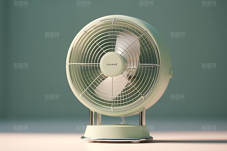 电风扇高清模型效果图