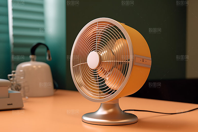 电风扇降温产品效果图