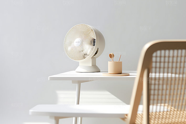 电风扇降温模型效果图