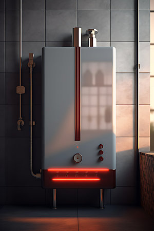 电热水器高清浴室电器效果图