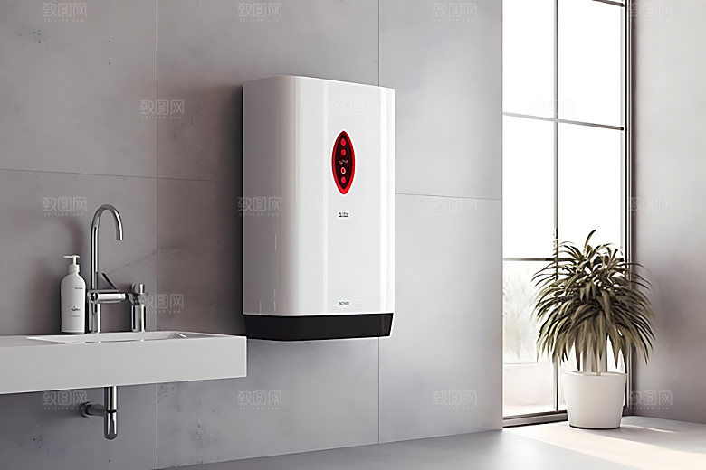 电热水器模型加热效果图