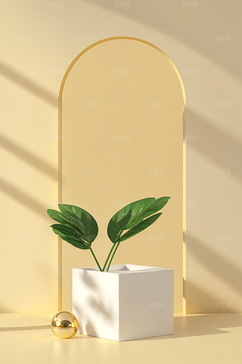 夏日清新化妆品清爽电商背景