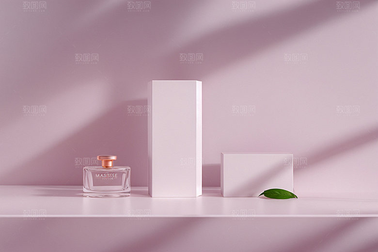 夏日清新高清产品电商背景
