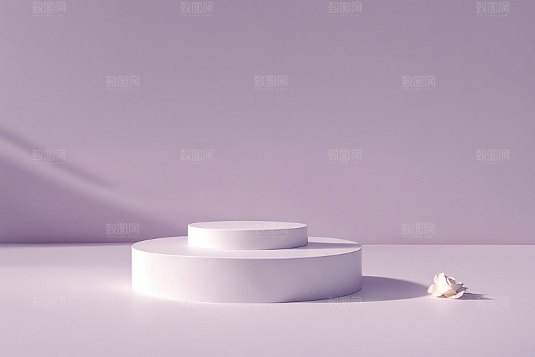 夏日清新化妆品INS风电商背景
