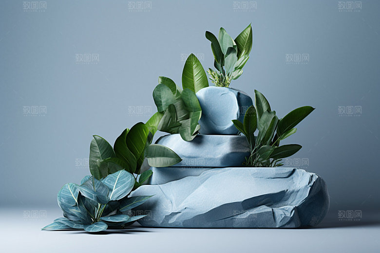 电商展台商品淘宝背景图
