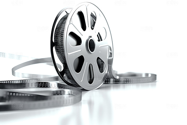 电影放映电影胶片电影胶卷摄影图