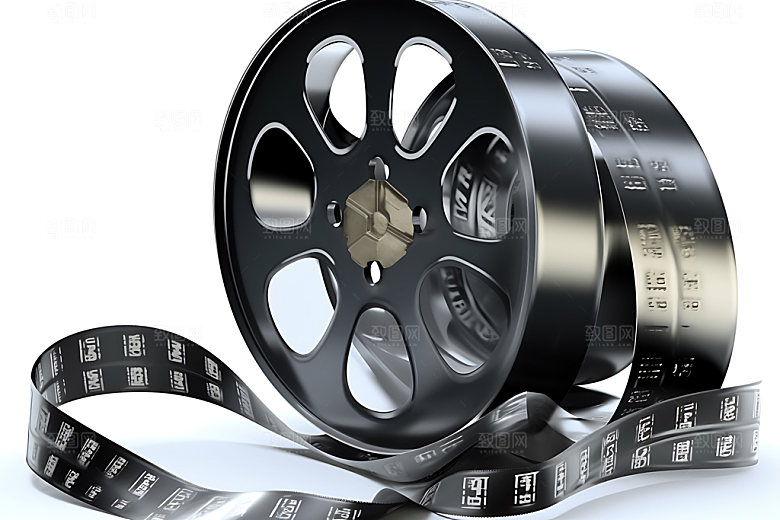 电影放映电影行业电影胶卷摄影图