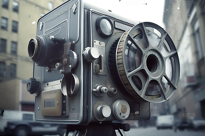 电影放映3D高清摄影图