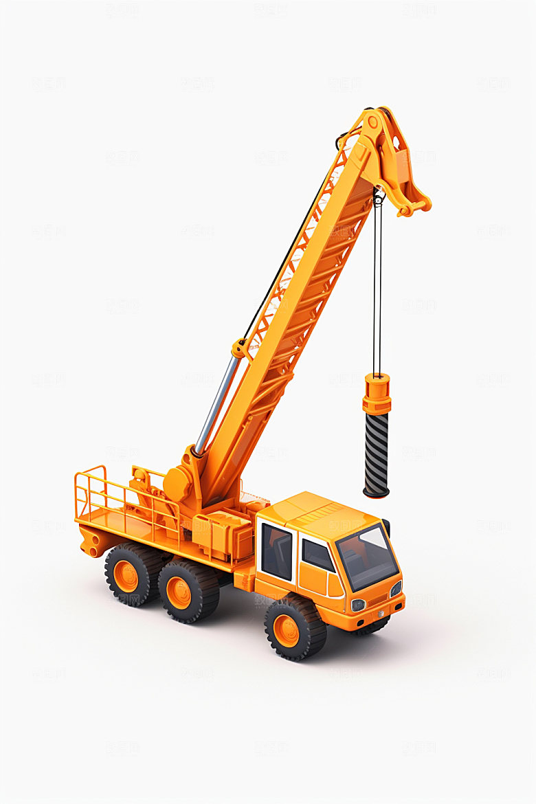 吊车工厂建设模型