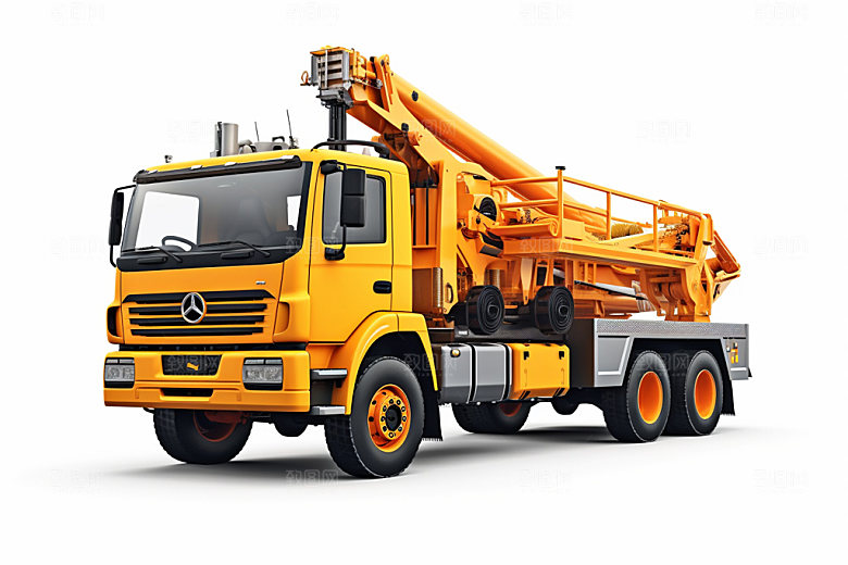 吊车3D建设模型