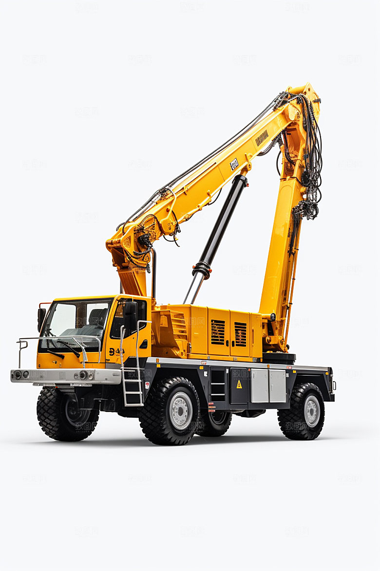 吊车建设工厂模型