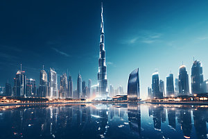 迪拜高清旅游摄影图