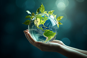 环保地球日保护地球素材