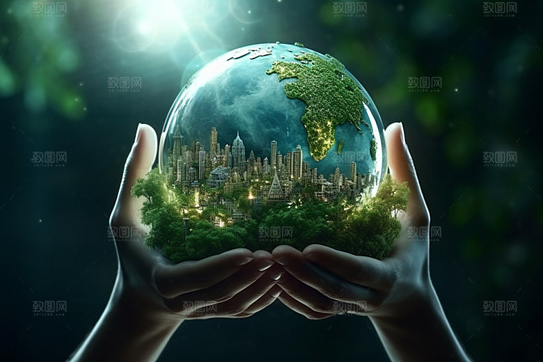 环保清洁能源再生能源素材