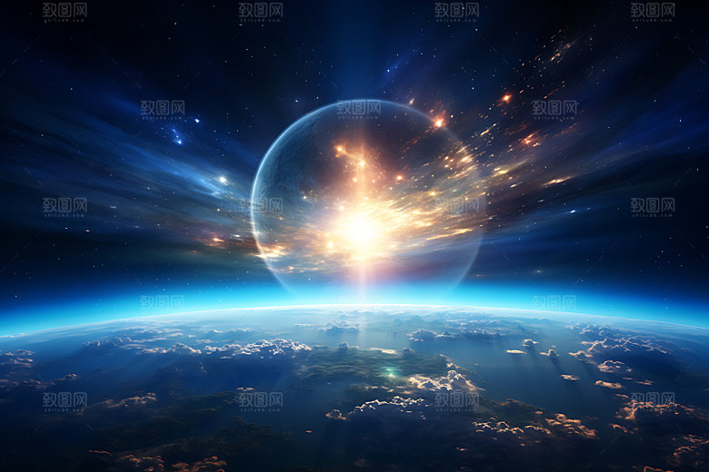 地球太空航天素材