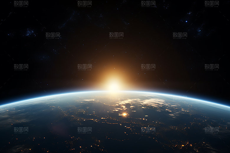 地球科普太空素材