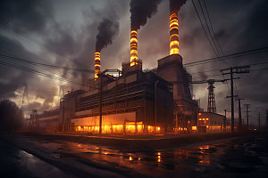 地热发电厂能源煤炭工业基地