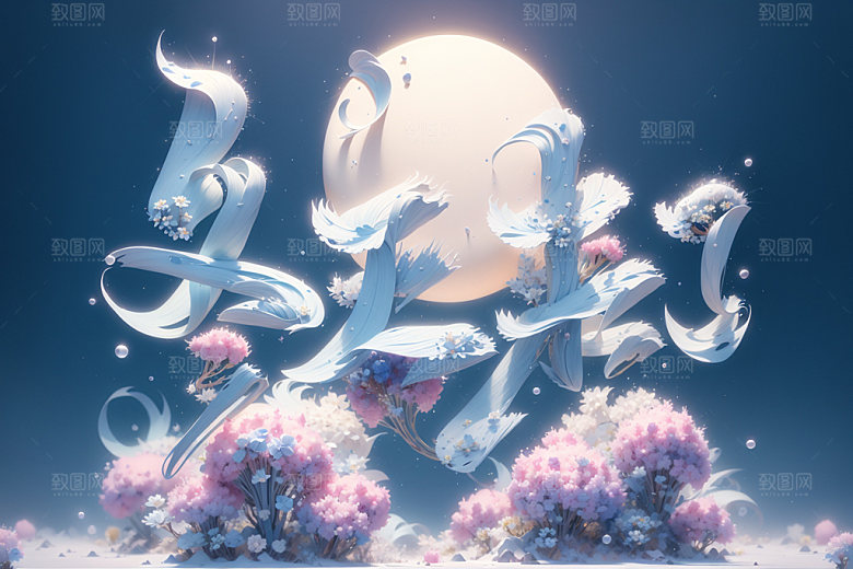 冬天来了唯美梦幻冬季恋歌模型