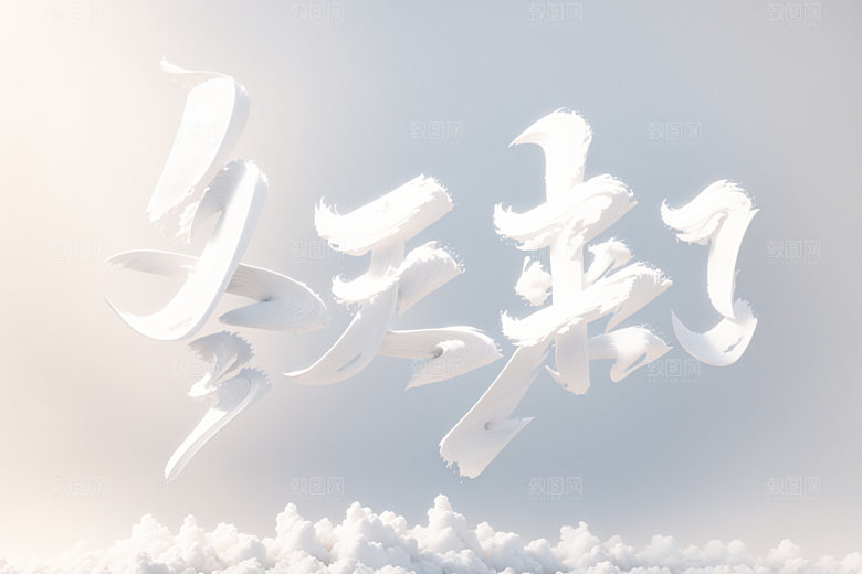 冬天来了矢量元素冬季恋歌模型