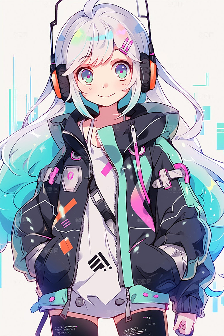 动漫人物卡通高清插画