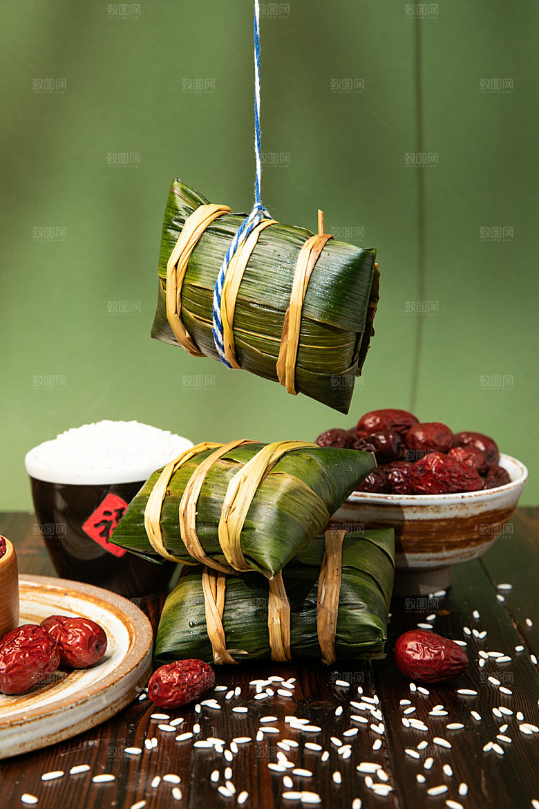 端午粽子高清节日摄影图