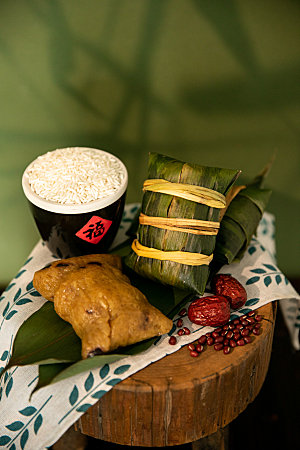 端午粽子传统文化创意摄影图