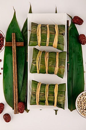 端午粽子高清传统文化摄影图