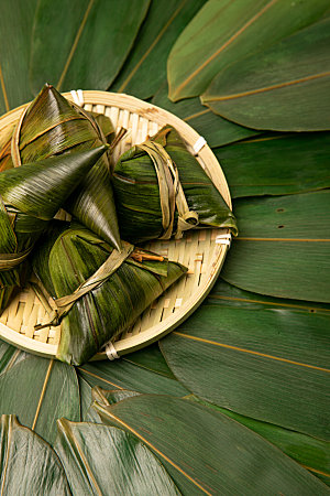 粽子传统文化美食端午节摄影图