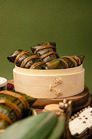 粽子高清传统文化端午节摄影图