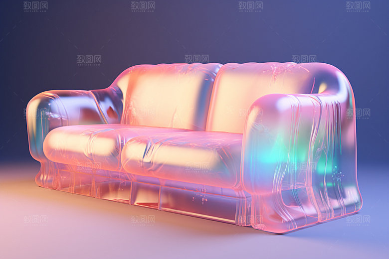 多巴胺电子设备可爱3D模型