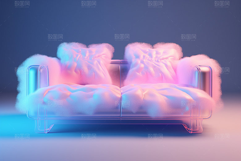多巴胺电子设备C4D卡通模型