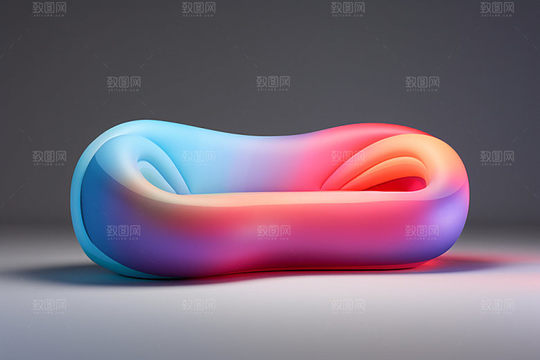多巴胺电子设备高清立体模型