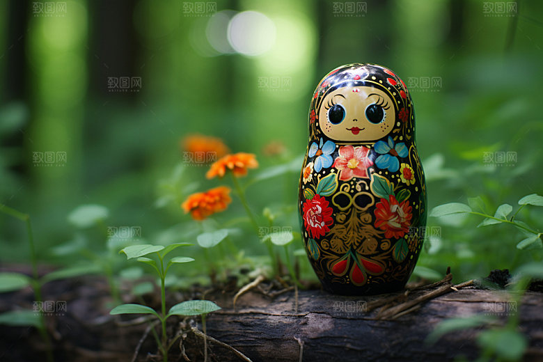 俄罗斯特产国外旅行摄影图