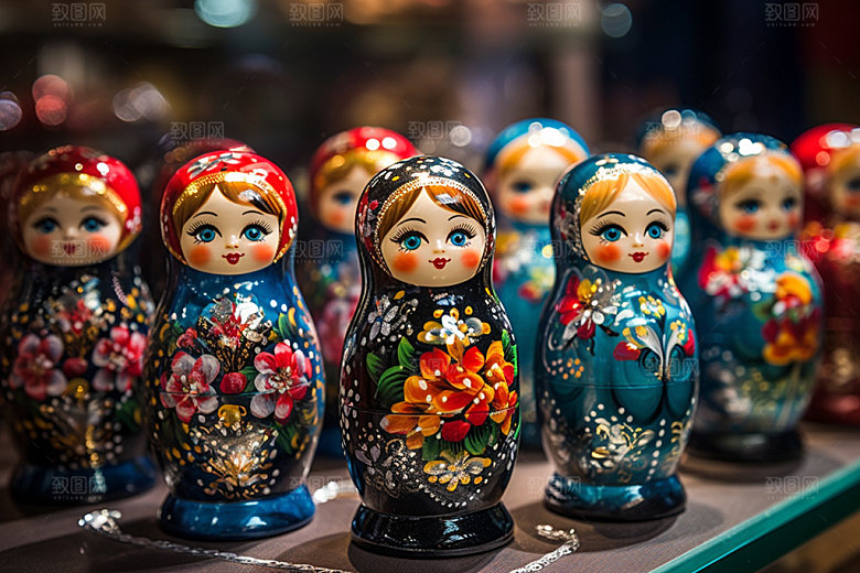 俄罗斯特产高清国外摄影图