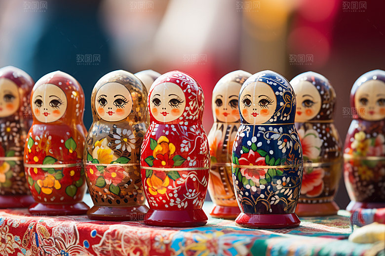 俄罗斯特产国外高清摄影图