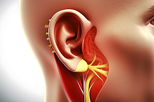 耳部构造听力人体构造插图