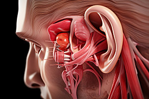 耳部构造医学耳鼻喉插图