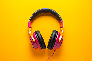 耳机产品听音乐效果图