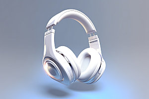 耳机3D听音乐效果图