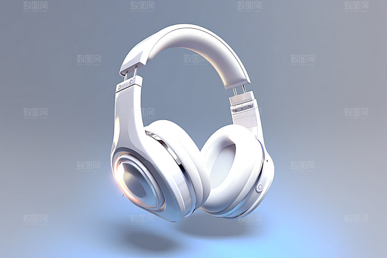 耳机3D听音乐效果图
