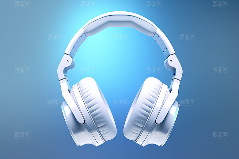 耳机高清音频设备效果图