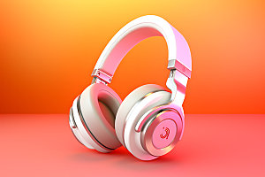 耳机3D产品效果图