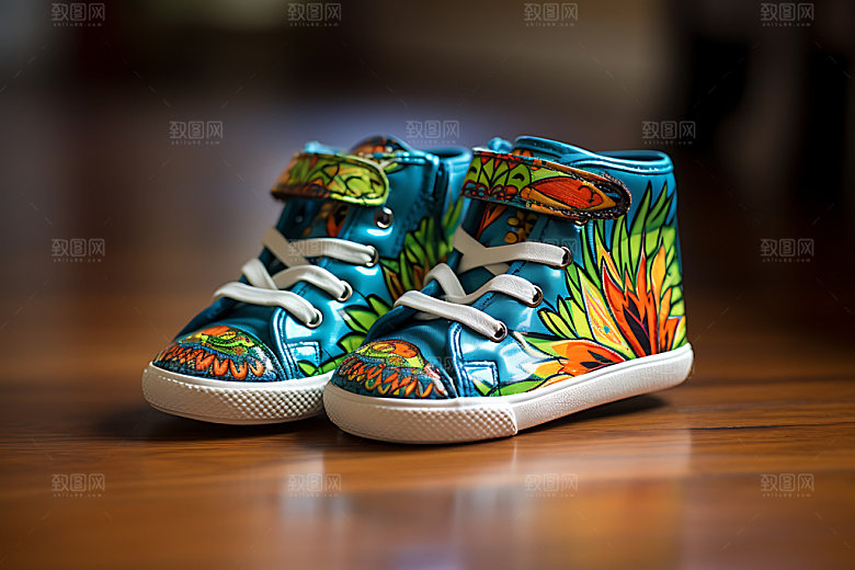 童鞋商品高清摄影图